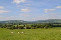 50 acres of farmland to explore some of the most picturesque views in mid Wales