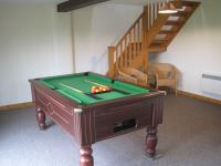 On site games lounge with pool table & table tennis.